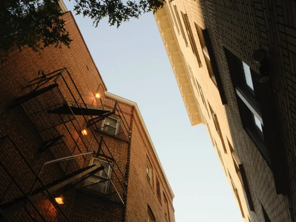 Between Buildings